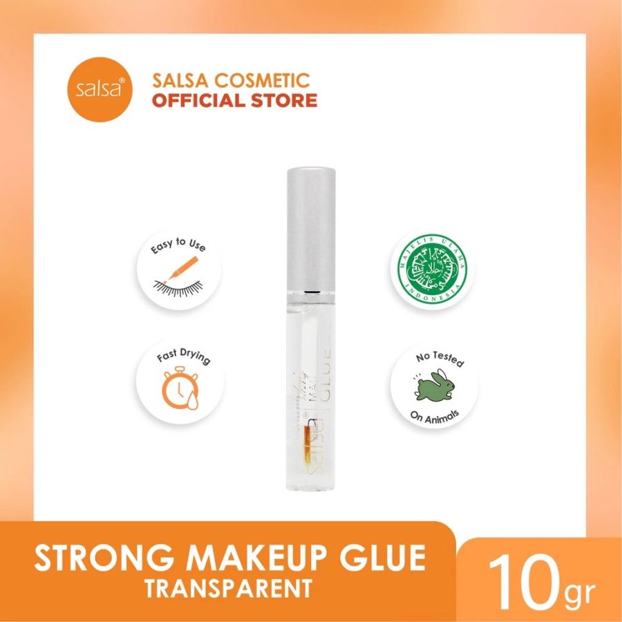 Salsa Make Up Glue Transparant Eyelash Adhesive & Double Eyelid 1pcs
