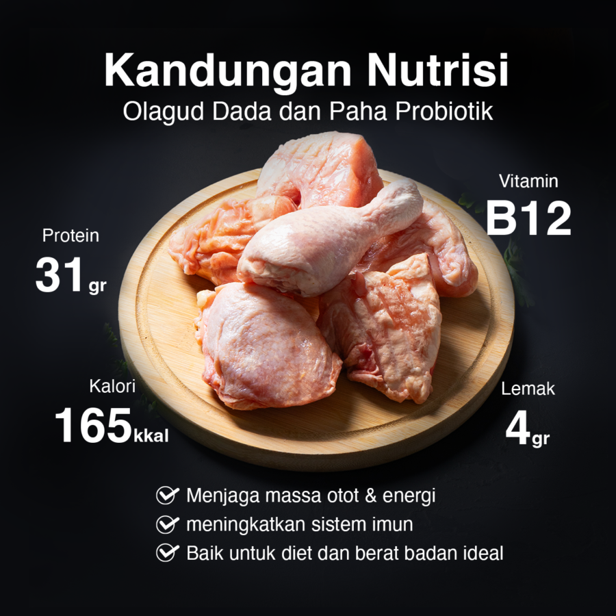 Olagud Dada dan Paha Probiotik 450 gr 1pcs