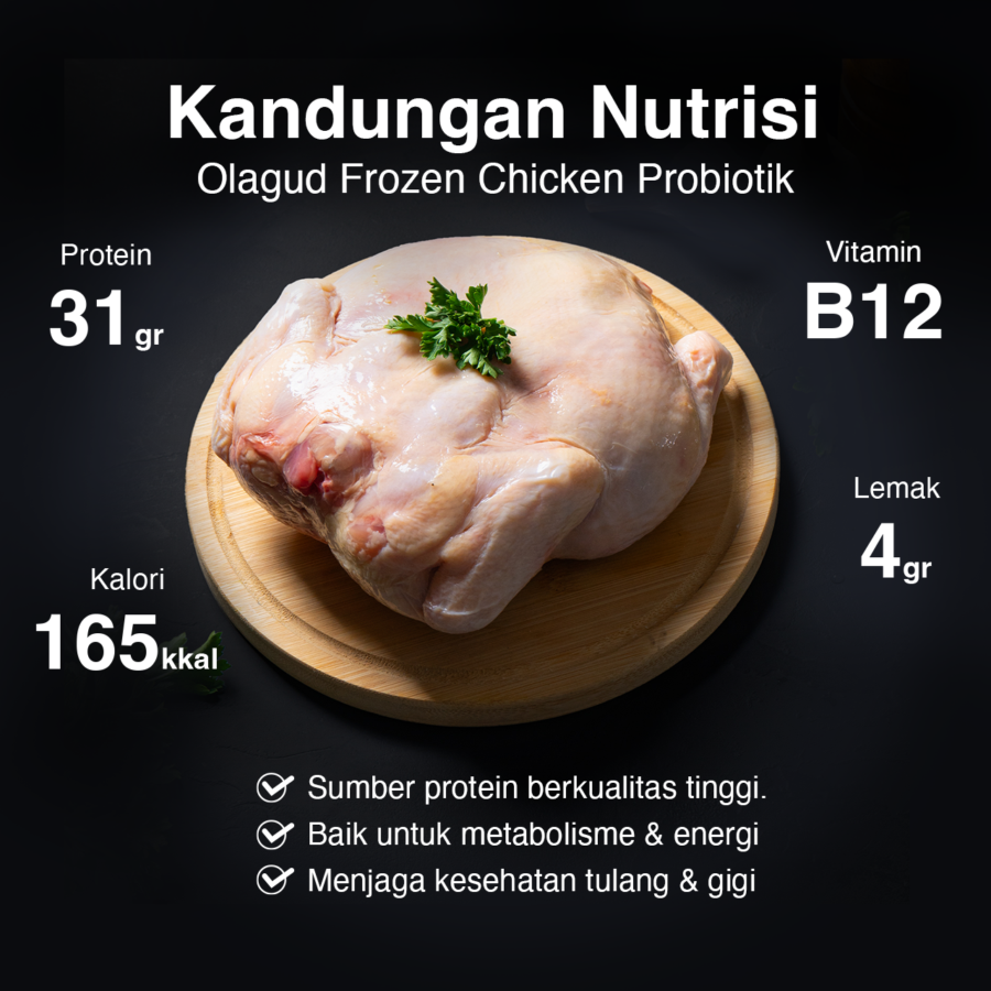 Olagud Frozen Chicken Probiotik 800gr 1pcs
