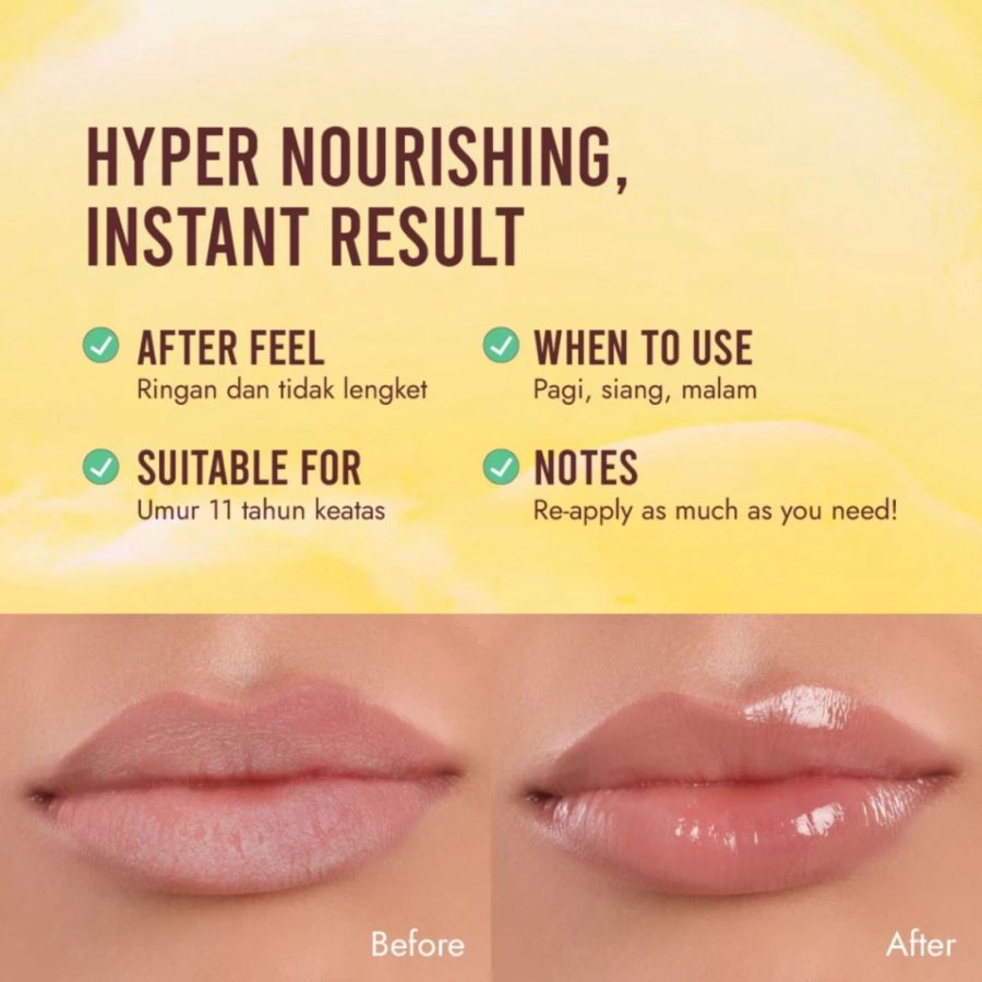 Buttered Premium Unscented SPF 15 Lip Balm 4gram