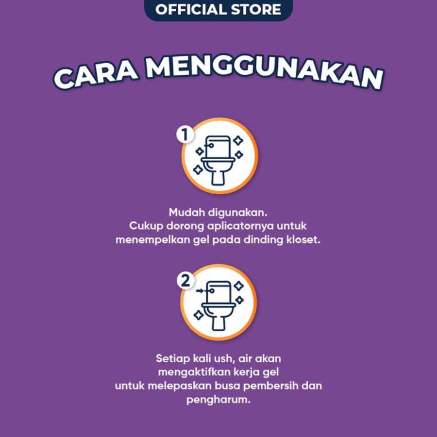 Mr Muscle Toilet Cleaning Gel Lavender 36ml