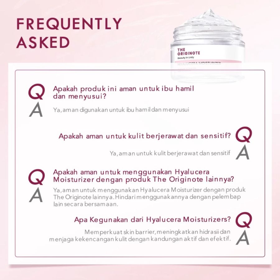 The Originote Hyalucera Moisturizer Gel Pelembab Wajah 50ml