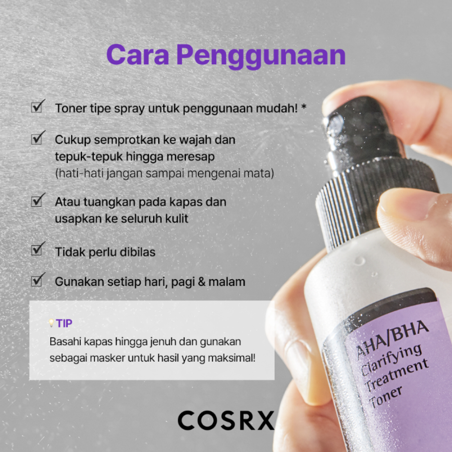 Cosrx AHA/BHA Clarifying Treatment Toner 150ml