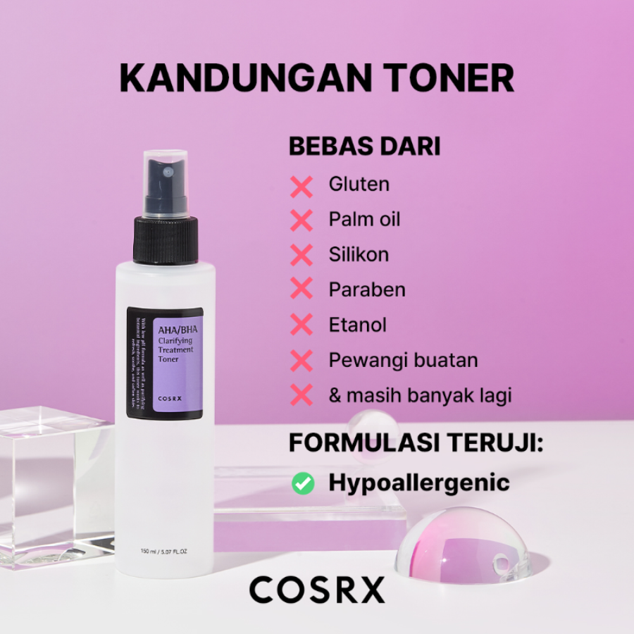 Cosrx AHA/BHA Clarifying Treatment Toner 150ml