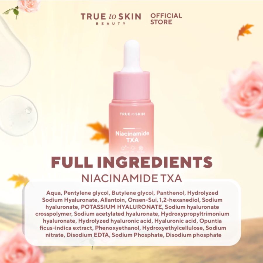 True To Skin Niacinamide TXA Brightening Serum 20ml