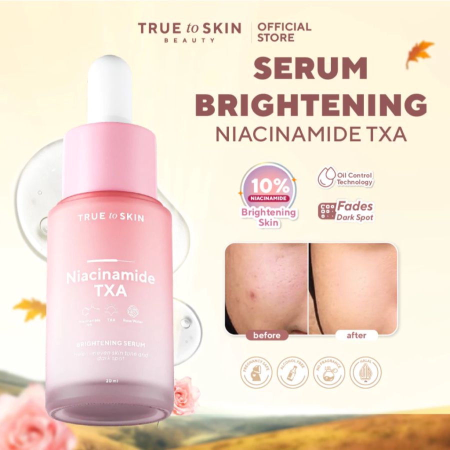 True To Skin Niacinamide TXA Brightening Serum 20ml