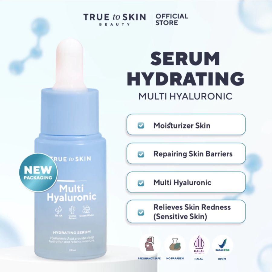True to Skin Multi Hyaluronic Hydrating & Skin Barrier Serum 20gram