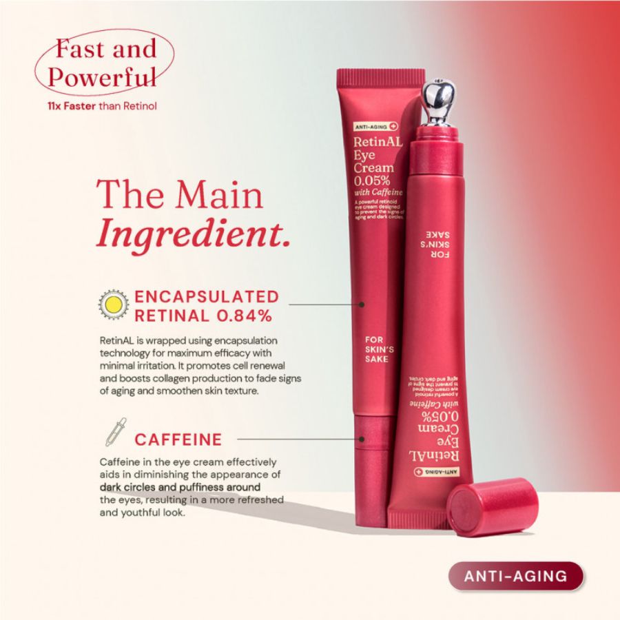 For Skin's Sake RetinAL Eye Cream 0,05% with Caffeine 20ml