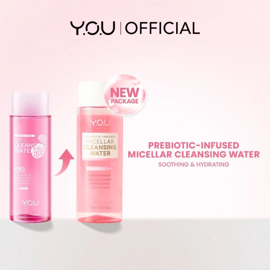 YOU Gentle Clean Prebiotic Infused Micellar Water 110ml