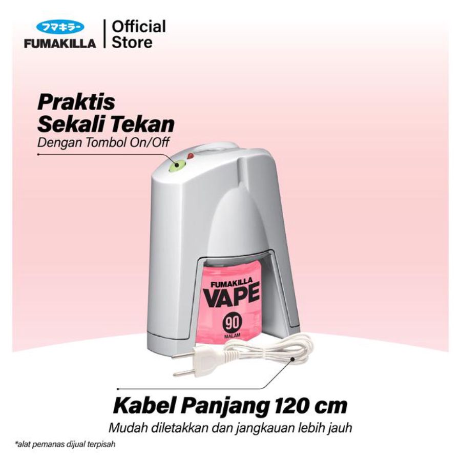 Vape Liquid Sakura Blossom 90 Malam Refill Pembasmi Serangga 1pcs