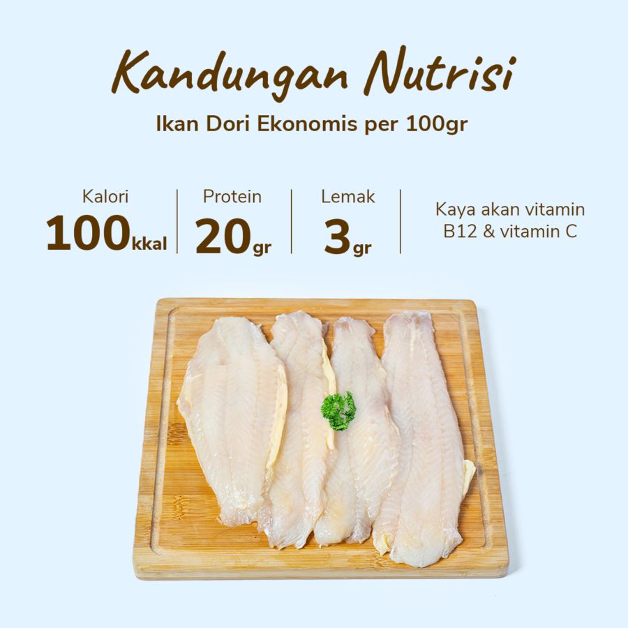 Ikan Dori Ekonomis 1kg