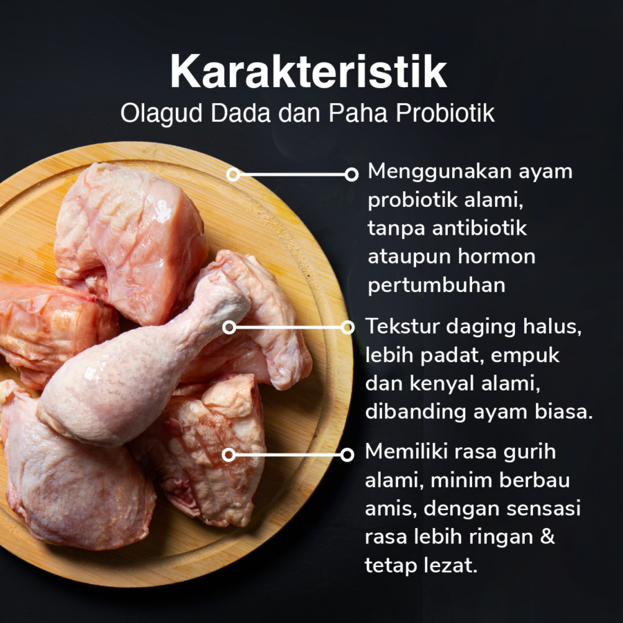 Olagud Dada dan Paha Probiotik 450 gr 1pcs