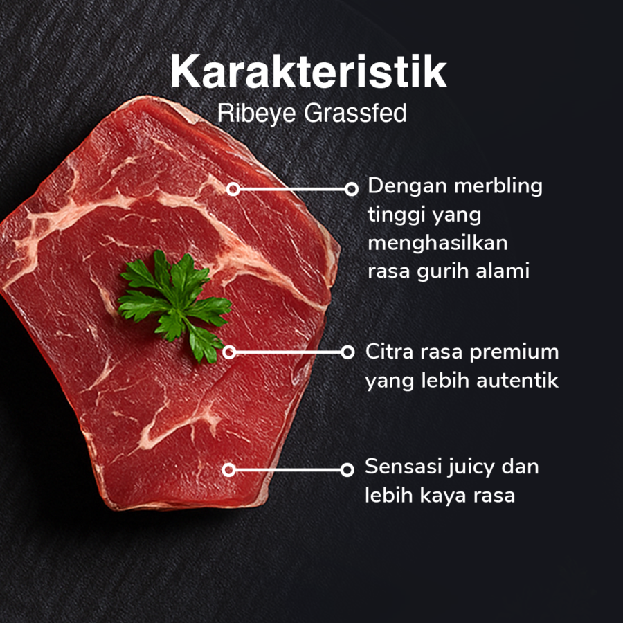 Ribeye Grassfed 200gram