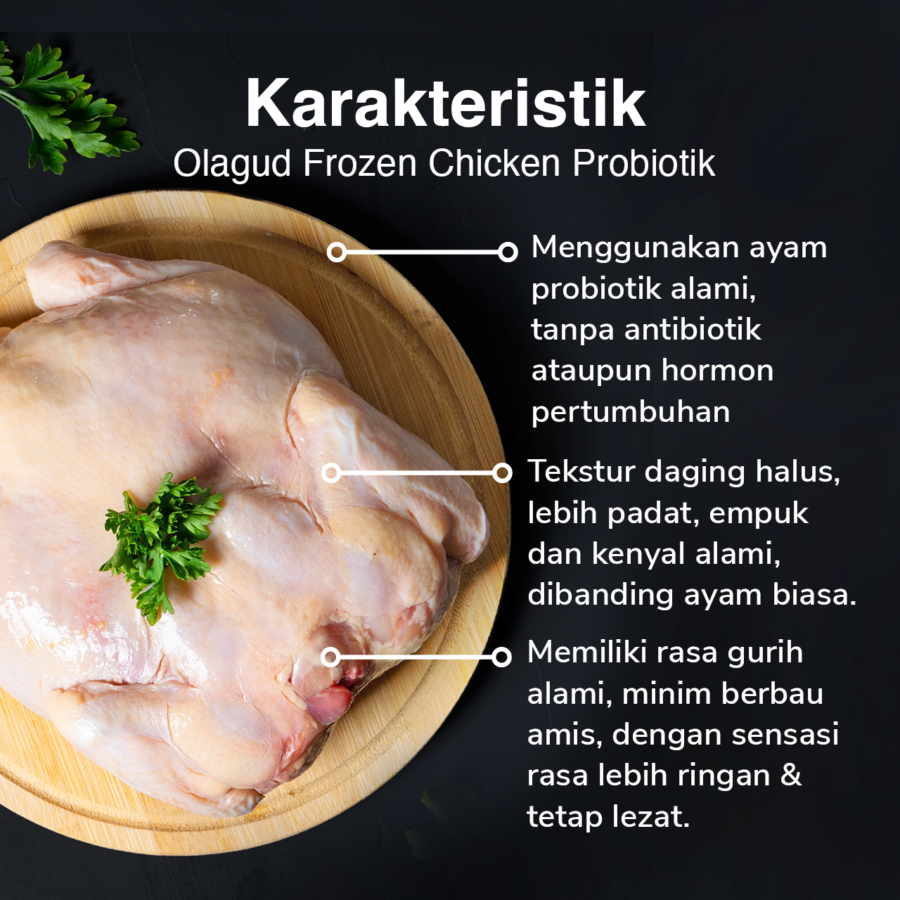 Olagud Frozen Chicken Probiotik 800gr 1pcs