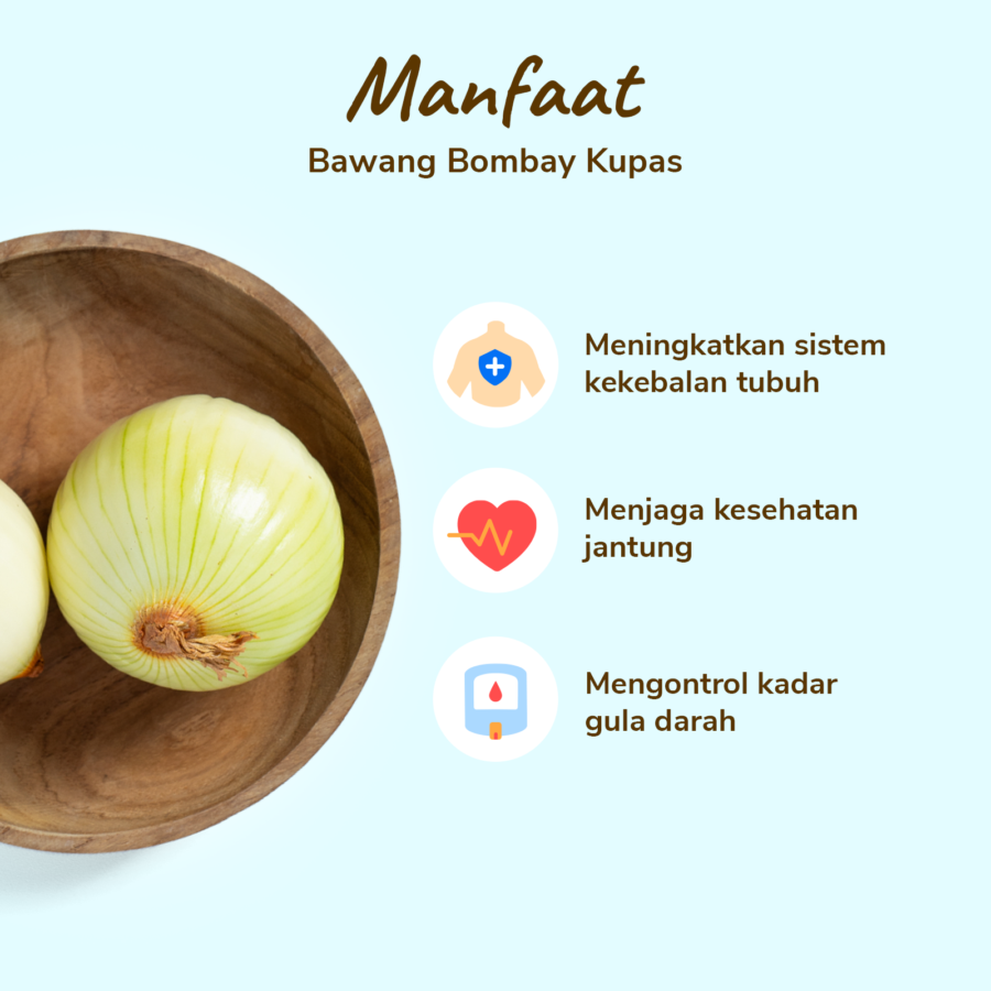 Bawang Bombay Kupas Astro Farm 200-250 gram