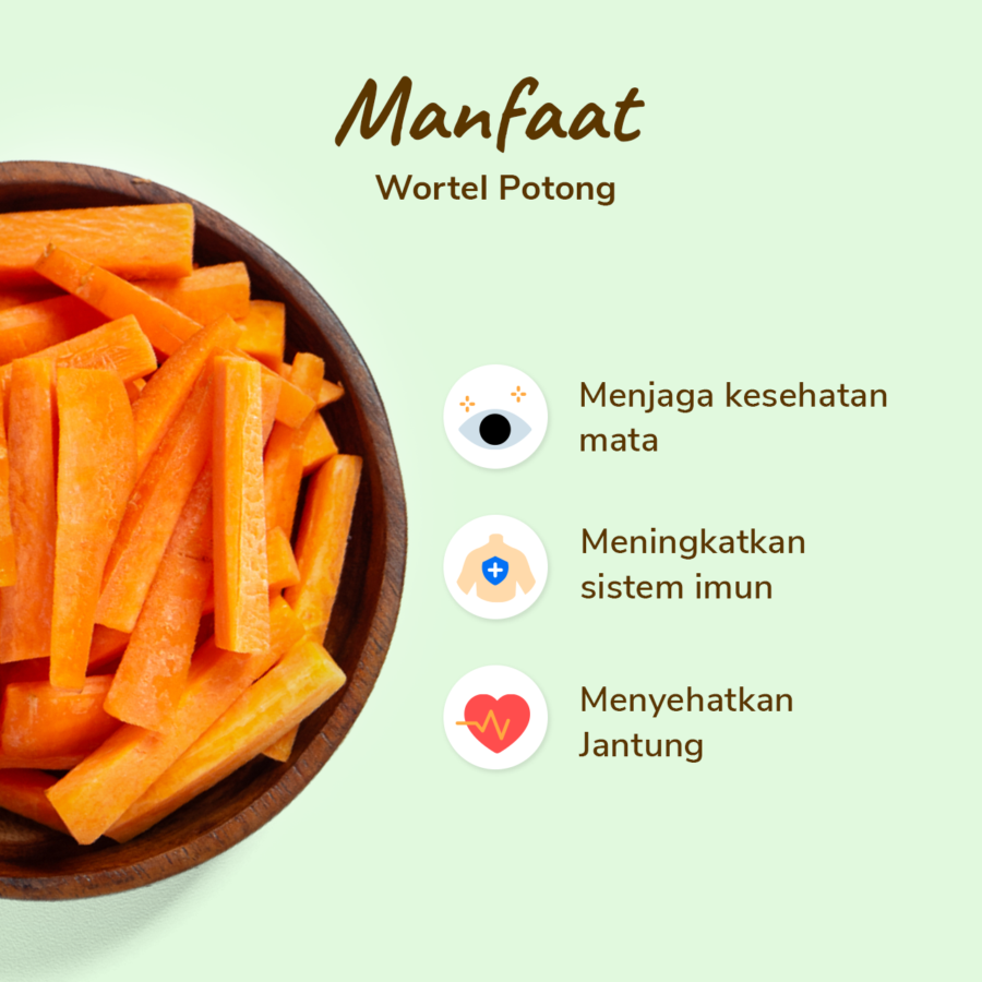 Wortel Berastagi Stick Astro Farm 200gram