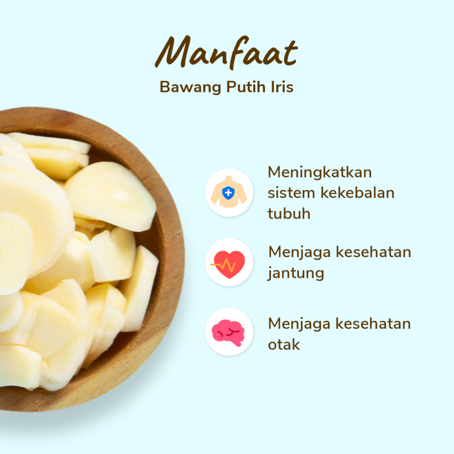 Bawang Putih Slice Astro Farm 100gram