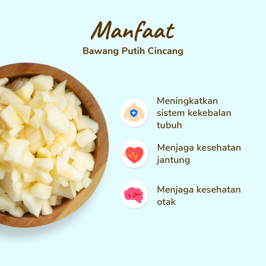 Bawang Putih Cincang Astro Farm 125gram