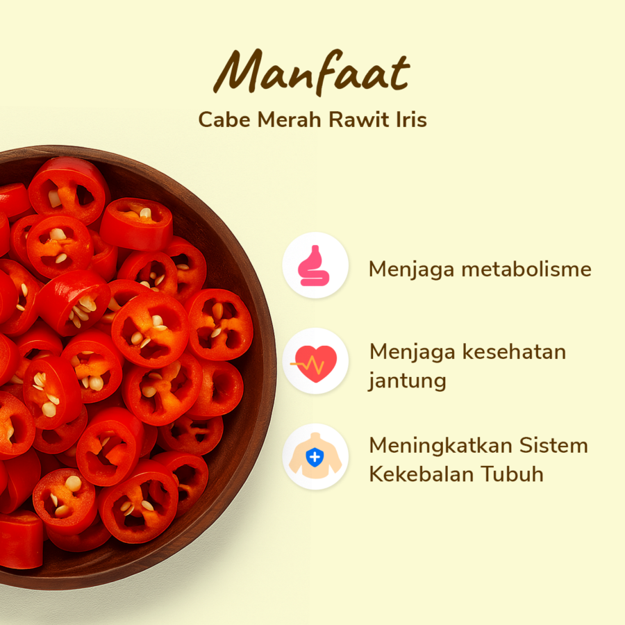 Cabe Merah Rawit Iris Astro Farm 100gram