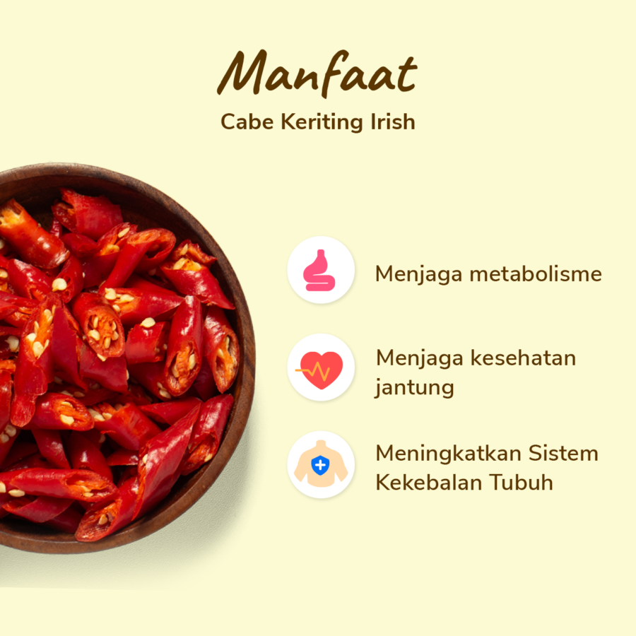 Cabe Merah Keriting Iris Astro Farm 100gram