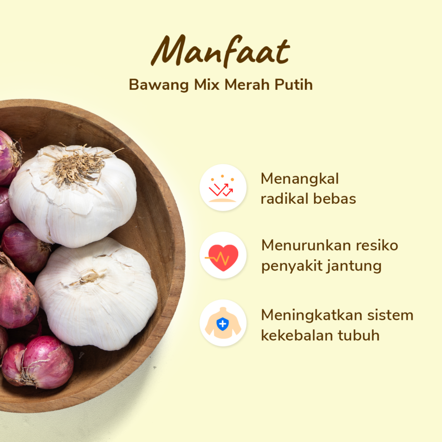 Bawang Mix Merah Putih Astro Farm 250gram