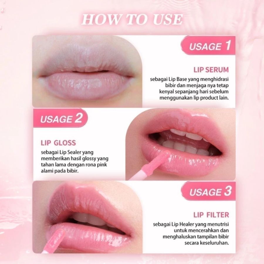 BNB Barenbliss Ceramoist Glow Lip Serum 3ml