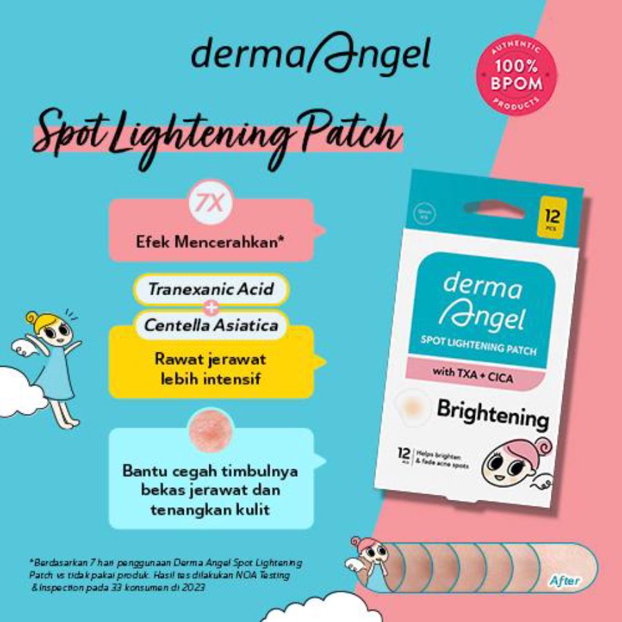 Derma Angel Spot Lightening Patch 12s 13gram