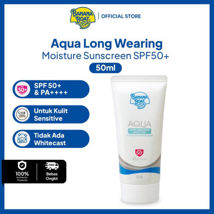 Banana Boat Long Wearing Moisture SPF 50+ PA+++ Sunscreen 50ml
