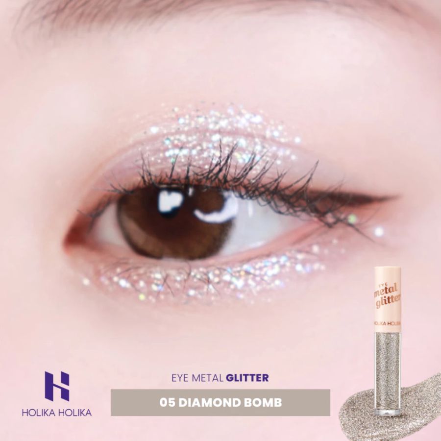 Holika Holika Eye Metal Glitter 05 Diamond Bomb Liquid Eyeshadow 3gram