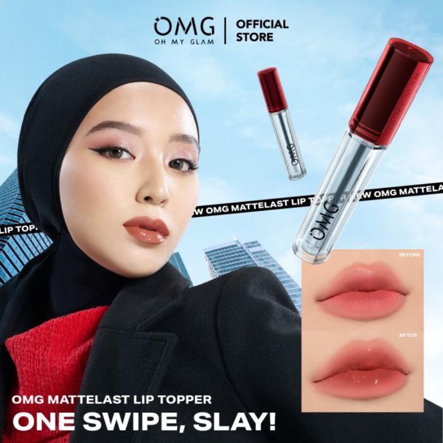 OMG OH MY GLAM Gloss Lip Finish Vinyl 3gram