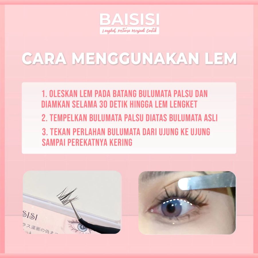 BAISISI 5 in 1 Ellen Eye Lem Bulu Mata 7gram