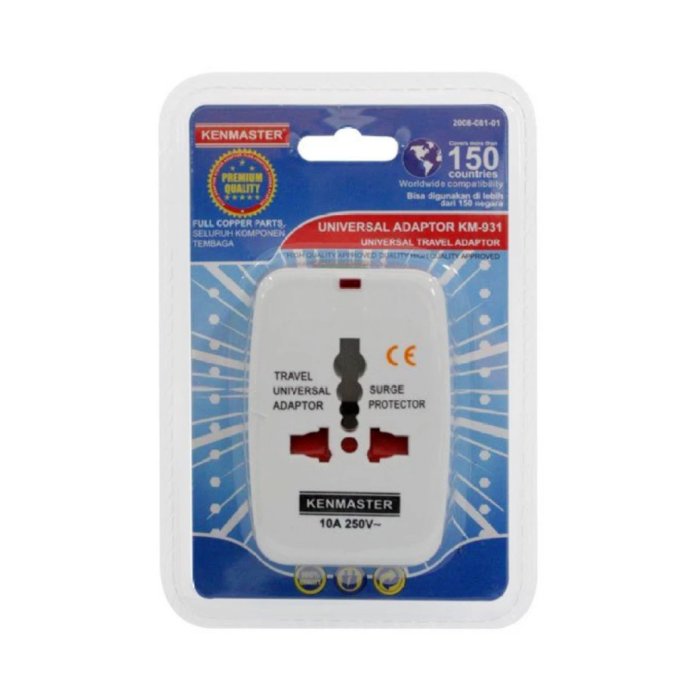 Kenmaster Universal Travel Adaptor