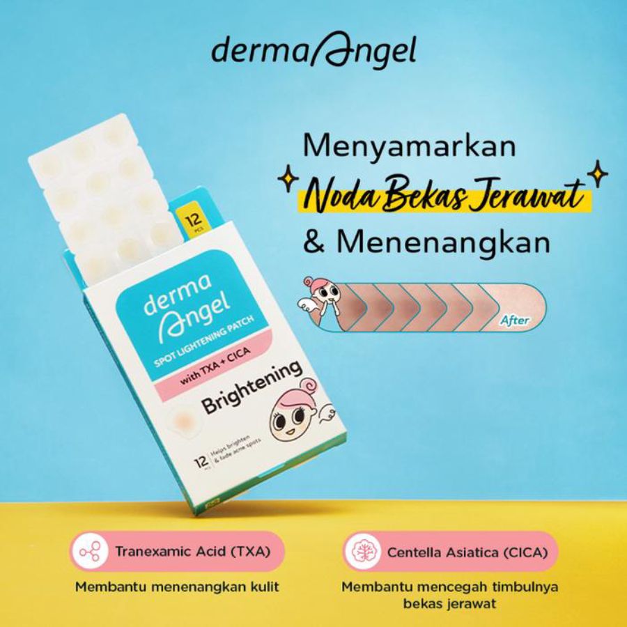 Derma Angel Spot Lightening Patch 12s 13gram
