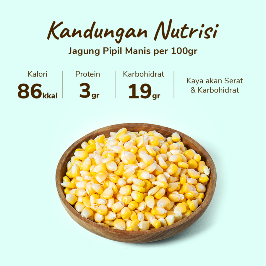 Jagung Manis Pipil Fresh Astro Farm 500gram