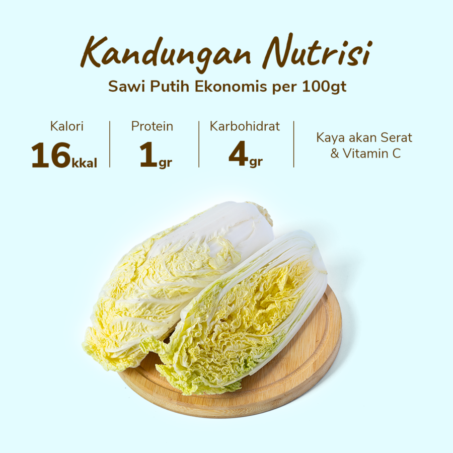 Sawi Putih Ekonomis Astro Farm 500gram