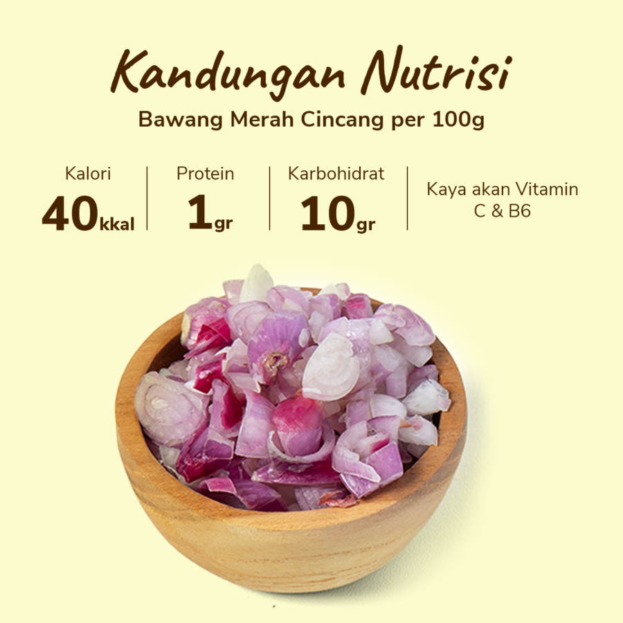 Bawang Merah Cincang Astro Farm 125gram