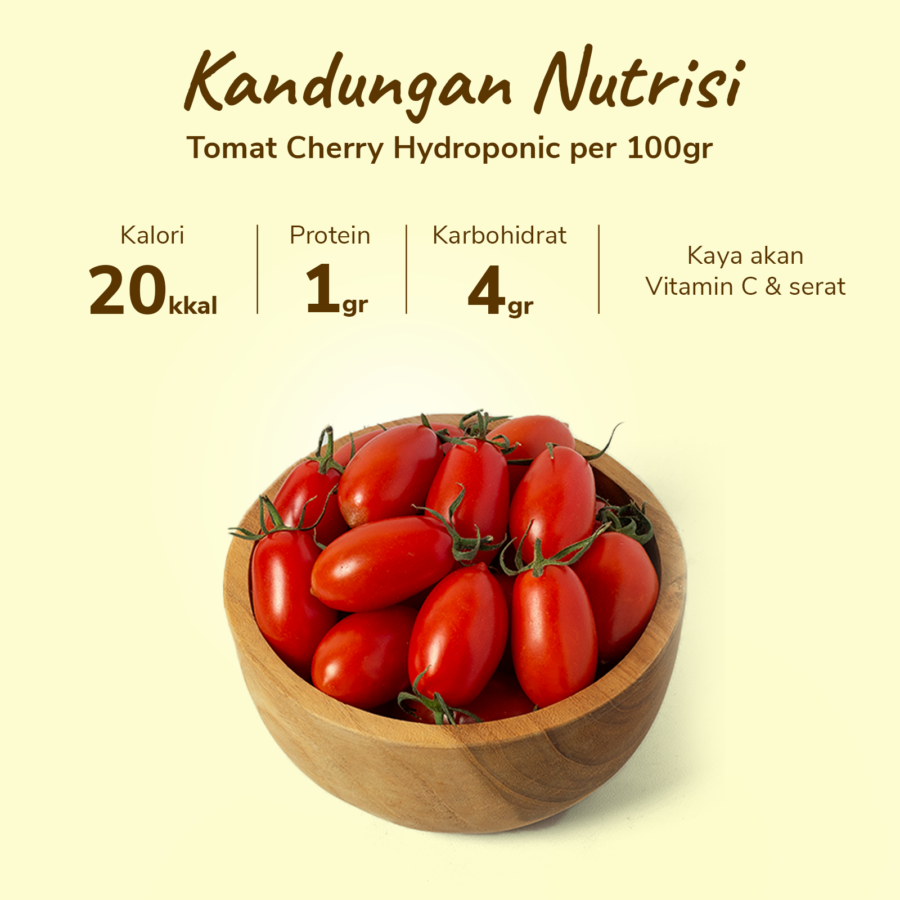 Tomat Cherry Hydroponic Astro Farm 250gram