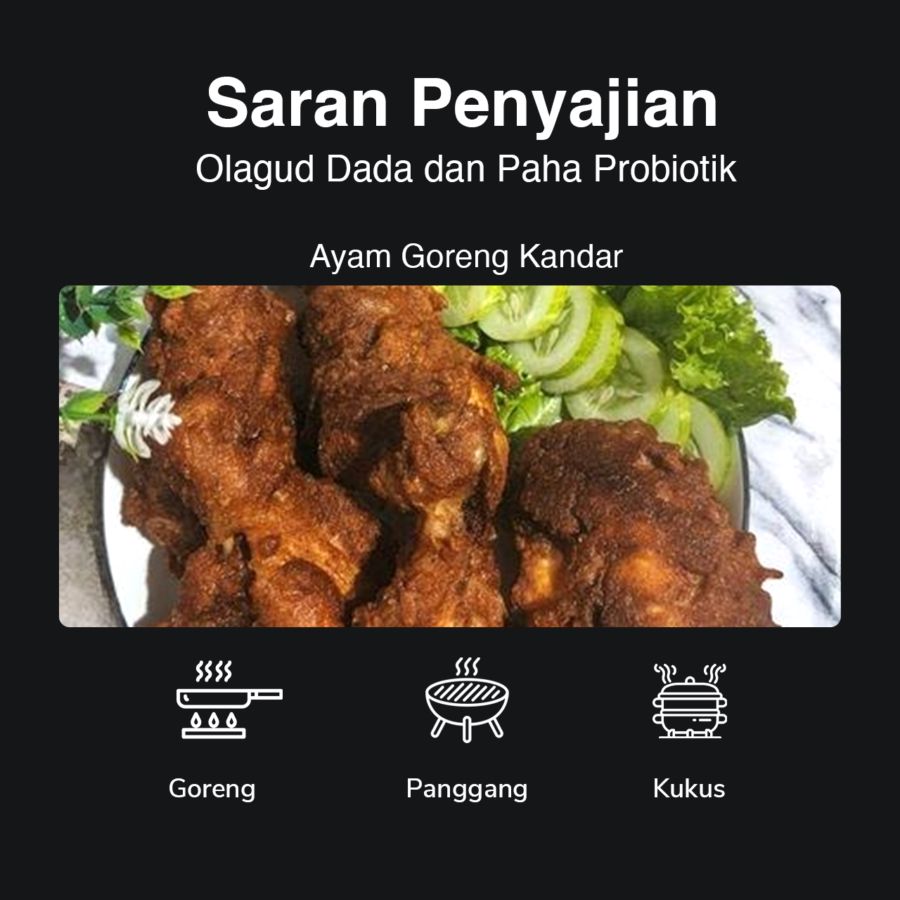 Olagud Dada dan Paha Probiotik 450 gr 1pcs