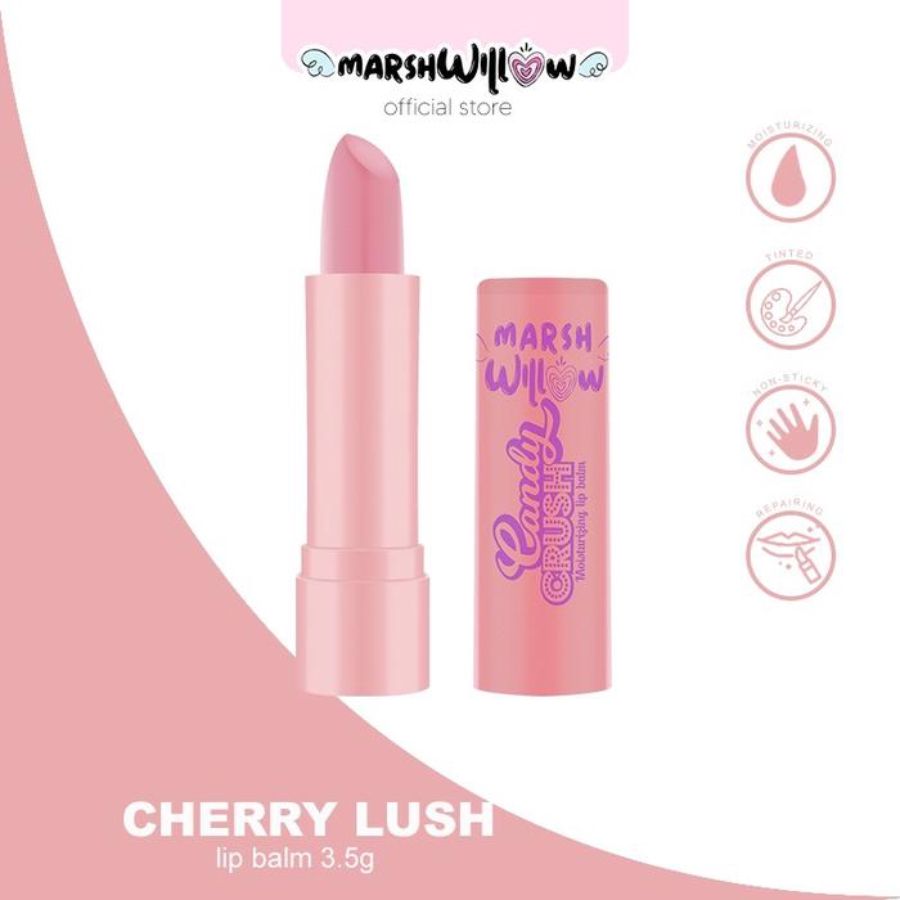 Marshwillow Candy Crush Cherry Lush Lip Balm 3gram