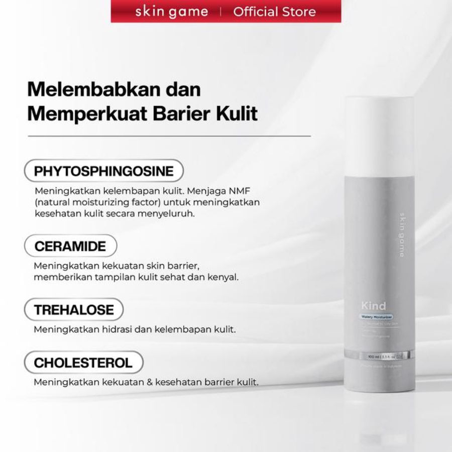 Skin Game Kind Watery Moisturizer 100ml