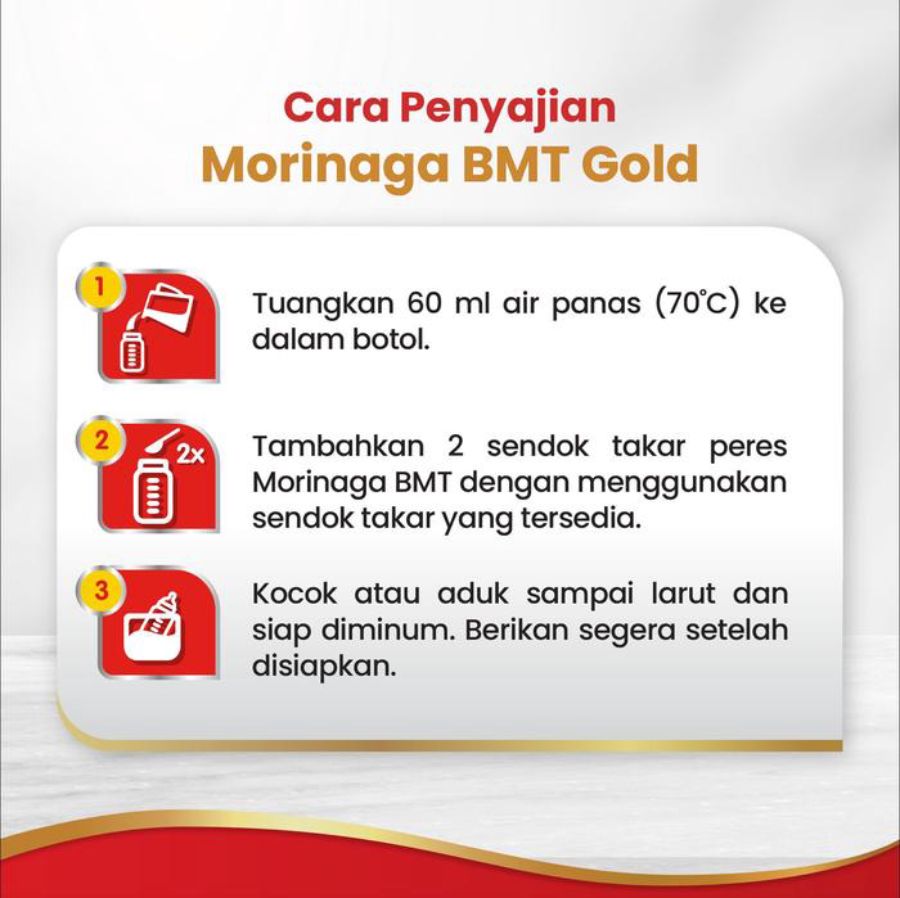 Morinaga BMT Lactoferin 0-6 Bulan Susu Formula Bayi 390gram
