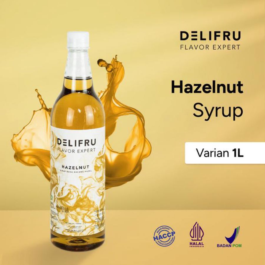 Delifru Syrup Hazelnut 1000ml