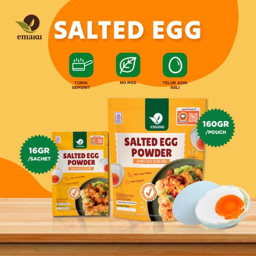 Emaku Salted Egg Powder 16gram