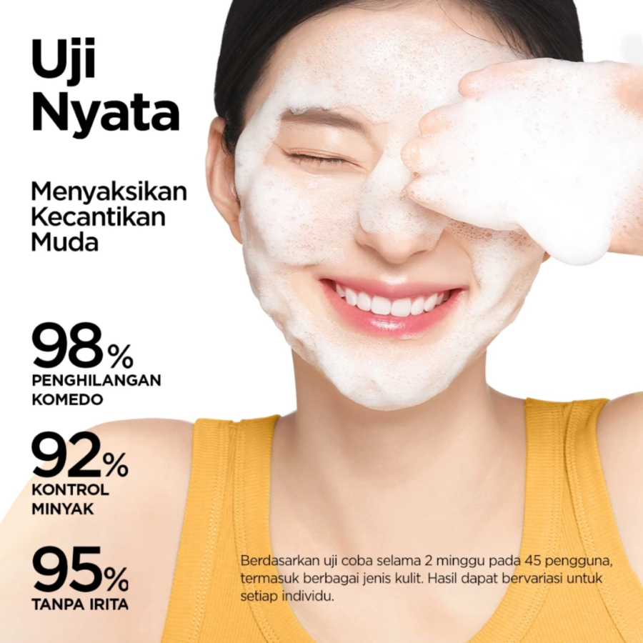 Focalskin Porefying Bubble Cleanser Face Wash 120gram