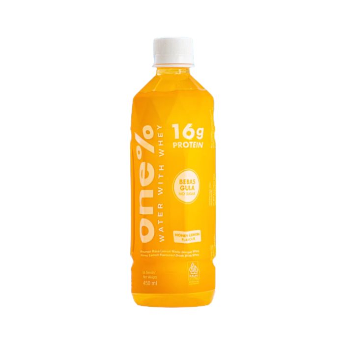 One% Nutrition Protein Water Honey Lemon
