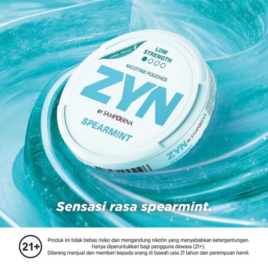ZYN by Sampoerna Spearmint Mini Dry Low Stregth 1.5mg 15pcs