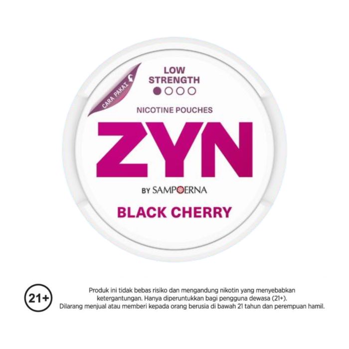 ZYN by Sampoerna Black Cherry Mini Dry Low Strength 1.5mg