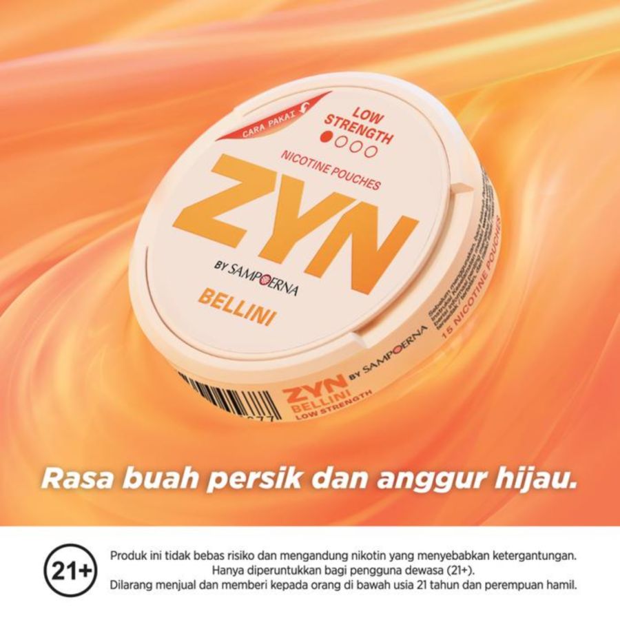 ZYN by Sampoerna Bellini Mini Dry Medium Strength 3mg 15pcs