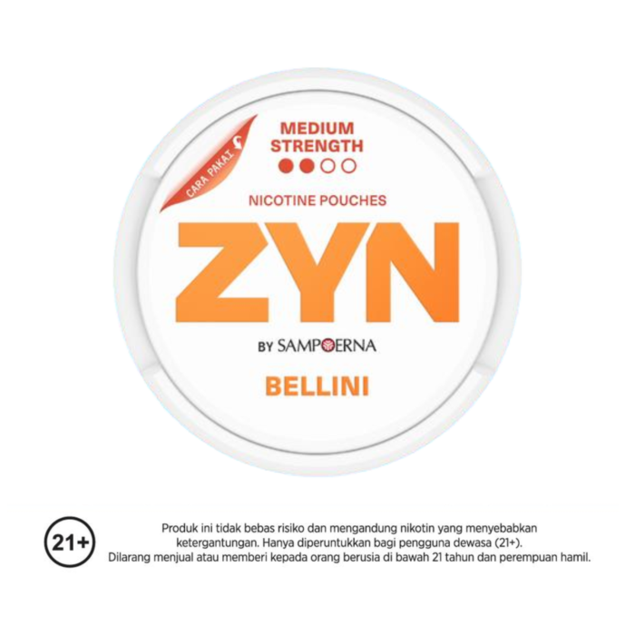 ZYN by Sampoerna Bellini Mini Dry Medium Strength 3mg