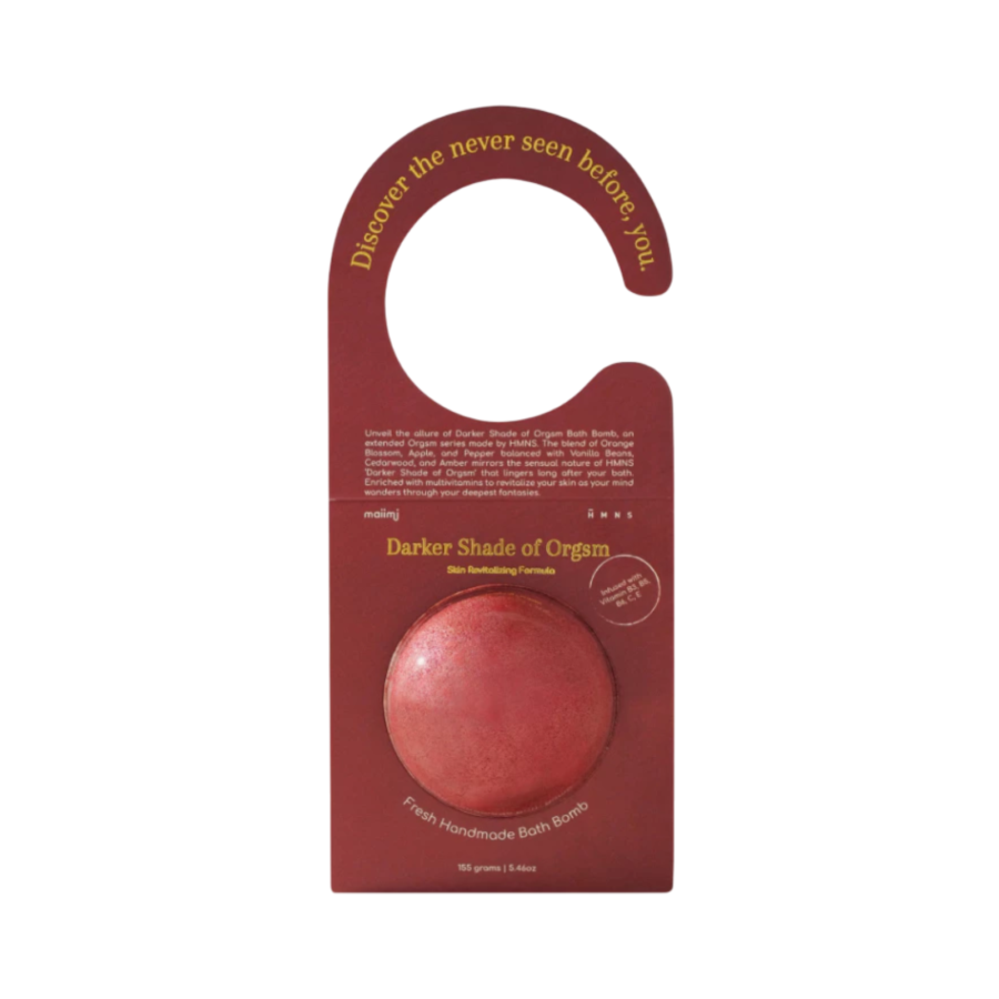 Maiimi X HMNS Darker Shades of Orgsm Bath Bomb 155gram